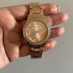 Folio Rose Gold Watch